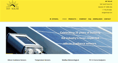 Desktop Screenshot of imtsolar.com